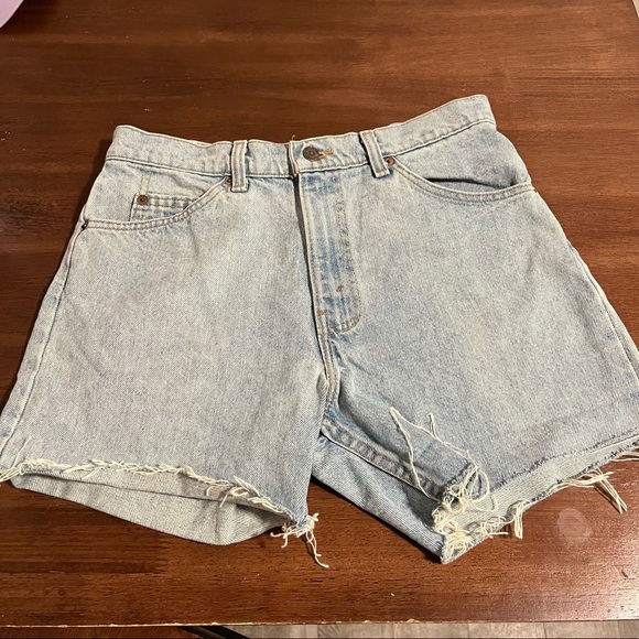 Vintage orange tag Levi 550 shorts - Picture 2 of 7